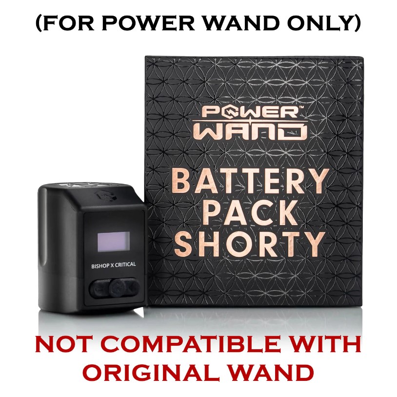 CRITICAL X BISHOP POWER WAND BATTERY PACK — SHORTY /(約5時間使用可能）