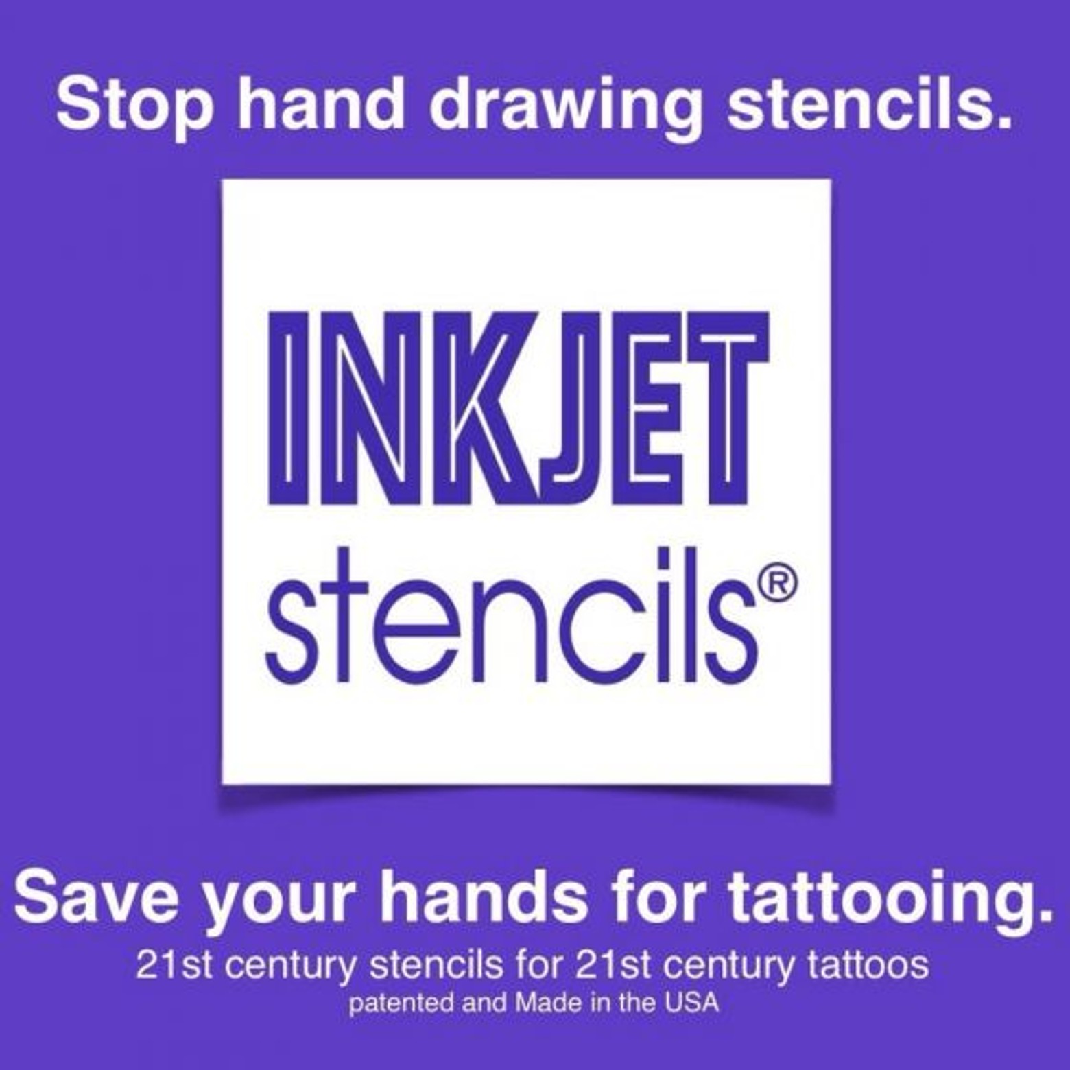 INKJET STENCILS - 4OZ. BOTTLE